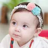 Bonitos accesorios para el cabello de bola de pelo colorida Joyería estilo coreano Accesorios para el cabello de encaje Diadema de encaje para el cabello