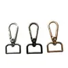 Fábrica en stock al por mayor hebilla de bolsa anillo hebilla de hardware gancho de metal gancho de placa de 6 puntos color todo equipaje viaje