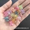 Color caramelo mini flor infantil clip de agarre pequeño pasador de color pinza tamaño pequeño clip para flequillo de princesa accesorios para el cabello