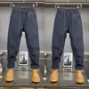 Pantalones Casuales para Hombre de Estilo Old Money de Lujo, Nuevos, de Alta Calidad, de Moda, Versátiles, para Invierno, con Cordón, Personalidad Sencilla, Elegantes