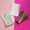 Bolsa de empaque para paleta bolsa transparente de tres piezas plana 7*10 bolsa de empaque bolsa desechable para dulces