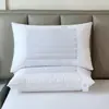 2026 Novo Modelo Econômico para Hotel Roupa de Cama para Hotel Núcleo de Travesseiro de Trigo Sarraceno Travesseiro de Alta Elasticidade (Imagem de Um Lado)