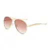 Gafas de Sol para Hombre, Gafas de Sol Transfronterizas para Conducir, Gafas Tipo Aviador de Gama Alta, Gafas de Sol Anti-UV Uv380