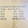 Copo de Vidro Alto Pequeno para Casa, Taça Simples de Cristal, Taça de Vinho Tinto, Taça de Champanhe, Taça Vintage