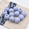 Nuevas cuentas de madera de color caramelo, 16 MM, color mate, cuentas redondas de loto, cuentas sueltas, accesorios de joyería DIY