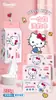 Toallas Faciales Sanrio Hello Kitty, Paquete Familiar Grande, Toallas Faciales para Colgar, Textura de Perla Engrosada, Doble Uso para Seco y Húmedo