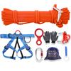 Cuerda de Seguridad para Emergencias Familiares Kanle Cuerda Salvavidas Set de Cuerda de Seguridad Cuerda de Descenso Lento