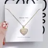Colar de Borboleta para Mulheres, Aço Titânio, Não Desbota, Versátil, Corrente de Clavícula em Formato de Coração, Acessório de Corrente para Pescoço Simples e Fashion, Luxo Leve