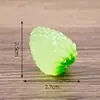 Fruta Luminosa Macey Grão Mangostão Caqui Bolsa Cega DIY Acessórios de Joias Decorações de Mesa Carro Pequenos Enfeites