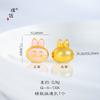 Pu Zuojiu no se desvanece oro accesorios diy labubu pull cuentas de transferencia collar pulsera caricatura tendencia lindo