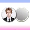 Espejo de Hojalata Zhang Yuan Espejo de Maquillaje Espejo Portátil Soporte para Conciertos Mercancía de Tiktok Mismo Estilo