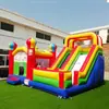 Castelo Inflável Quadrado para Crianças Barraca Inflável Cama Elástica Inflável Parque de Castelo Travesso em Shopping Center Trampolim a Ar