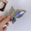Pinza para el Cabello de Mariposa Ámbar de Ensueño para Mujer Verano Alta Gama Delicado Pasador Trasero Pinza de Tiburón Peine Nuevo Estilo 2022