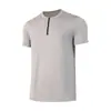 Camiseta de Manga Corta para Hombre, Secado Rápido, Cuello Redondo, Deportes al Aire Libre, Transpirable, Ropa Absorbente de Sudor, Camiseta de Media Manga para Hombre, Estilo Transpirable para Hombre