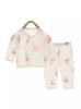Conjunto de bebé tipo A de algodón puro de verano, ropa fina para bebé con aire acondicionado para recién nacidos, ropa de verano para bebé Anyang