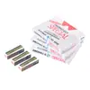Cuchilla para recortar cejas acero inoxidable rasuradora de cejas cuchilla corrugada tatuaje belleza maquillaje herramienta para recortar cejas de acero inoxidable ceja auxiliar para tatuaje Otra