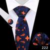 Corbata de Negocios para Hombre Pañuelo de Bolsillo Traje Vestido Banquete Camisa Rojo Negro Polo Lunares Cuadros Corbata de 8cm