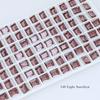 Dongzhou Crystal 8*6mm Pequeños Diamantes de Imitación para Uñas Hielo Azucarado Súper Brillantes Diamantes de Imitación de Vidrio K9 Decoraciones de Uñas Coloridas Diamantes de Imitación con Punta Inferior Venta al por Mayor