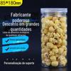 Fornecimento de ponto de fábrica: 85 * 180 latas de alimentos de plástico transparente, frascos selados para animais de estimação, nêsperas, garrafas de chá perfumadas