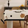 Mantel Francés Retro Impermeable y a Prueba de Aceite Mantel sin Lavar 2025 Estilo Nuevo Lujo Accesible Gama Alta Antiescaldaduras Mantel para Mesa de Café