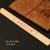 Régua de latão personalizada Chuanghui 30cm régua de metal retrô de escala dupla régua de presente criativo para empresa gravação personalizada