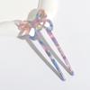 2026 Nuevo Estilo Pinza para el Cabello Fresca y Sencilla con Lazo, Pinza para el Cabello Floral de Estilo Antiguo, Súper Accesorio para el Cabello de Hada para Peinados Recogidos, Adorno para el Cabello en la Parte Trasera de la Cabeza