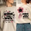 Sudadera Transfronteriza Linda Sudadera de Karol g Sudadera Karol g Impresa por Ambos Lados Mañana Será Talla Europea