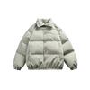 OLDTRIBE Moda Nacional Retro Americana Marca Casual Abrigo Invierno Algodón para Hombres y Mujeres Pareja Solapa Abrigo de Algodón MY121