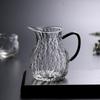 Fábrica de atacado de chá de vidro de alto borosilicato mar de estilo japonês chá verde copo público fabricante de chá de grãos de nozes Jingya fair Cup