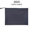 Bolsa para documentos de tela Oxford con estampado de fútbol A4, cremallera de tela Oxford impermeable, bolsa de almacenamiento de datos de inspección de producción, LOGO de publicidad impresa