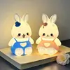 Lâmpada de Silicone Recarregável LED para Cabeceira, Modelo Animal de Desenho Animado, Luz de Atmosfera por Aperto, Mais Vendida Internacionalmente