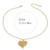Cadena de Suéter Transfronteriza Especialmente Diseñada para Estilo Europeo y Americano Más Vendido en Amazon Estilo Hueco de Corazón de Melocotón Moda para Mujer Acero de Titanio Collar Largo