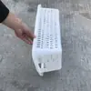 Suministradas directamente por el fabricante, Cestas de plástico para clasificación y distribución de comercio electrónico, Cestas de almacenamiento de frutas y verduras para cocina, Cestas escurridoras de marco de plástico