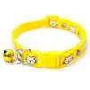 Collar para Perro de Impresión a Color de 1 cm Suministros para Gatos y Perros Collar de Peluche Ajustable Suministros para Mascotas Pequeñas