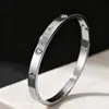 Pulsera de Acero de Titanio Transfronteriza Estrella de Ocho Puntas Diamante Pulsera para Mujer Moda de Gama Alta Joyería que no se decolora Pulsera de Acero Inoxidable