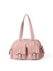 2024 Nuevo bolso de hombro estilo Harajuku japonés y coreano Moda de clase para estudiantes universitarios Bolso tote de nailon con múltiples bolsillos y gran capacidad