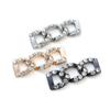 Sandálias duráveis liga de zinco pequenos acessórios de diamante perfumados fornecimento de acessórios fivela de sapato flor de sapato fivela de corrente de sapato cadarços decorativos