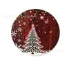 Posavasos Cerámico Navideño 2023 Amazon Transfronterizo Absorbente de Agua Caliente Base de Corcho Posavasos Creativo Navideño Aislante de Calor Personalizado