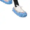 Cubrezapatos para Limpiar el Piso, Cubrezapatos Perezosos para Uso en Casa, Limpieza de Pisos de Madera, Pantuflas Cerradas, Pantuflas Mopa Cálidas y Silenciosas