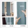 Cortina pequeña de color dorado y negro con sombreado completo para sala de estar, dormitorio, protector solar, tela de cortina de lino de imitación, fábrica Shaoxing Keqiao, se puede configurar para toda la casa