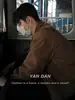 Nueva Moda Sencilla Europea y Americana Combinable Otoño e Invierno Chaqueta Abrigo Ajustada con Solapa de Gamuza para Hombre Hombres