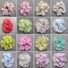Cabeça de Hortênsia Flor Artificial Tecido de Seda 30 Cores Cabeça de Hortênsia Base para Fileira de Flores de Casamento Parede de Hortênsia Cabeça de Flor Artificial