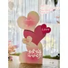 Configuración de Ambiente para el Día de San Valentín Propuesta en Interiores Confesión Romántica Decoración de Tienda en Centro Comercial Punto Fotográfico para Eventos Tablero KT
