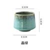 Taza de matcha de cerámica estilo japonés retro cambio de horno taza para beber tienda de pájaros quemados tienda de sushi material japonés tienda de stashimi copa de vino al por mayor