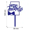 Set de topper acrílico de moda para el Día del Padre, exclusivo para fiestas transfronterizas, decoraciones personalizadas para mesa de postres, venta al por mayor