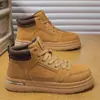 Zapatos Nuevos de Hombre para Primavera, Zapatos Blancos de Caña Alta Transpirables, Zapatos Deportivos Ligeros Versátiles de Moda para Hombre, Tenis Casuales
