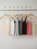 Lehu Estilo Coreano Simple Versátil Camisola de Punto para Mujer 2024 Primavera y Verano Nuevo Top Elástico en Capas 6396