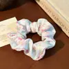 Nuevo Scrunchie Rosa de Hello Kitty Dibujo Elástico para Cola de Caballo Cuerda para Moño de Cabello Popular de Moda para Niña