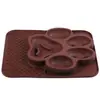 Novo Suprimento Pet Transfronteiriço Prato de Comida Lenta Ventosa Tapete de Lamber Tapete de Farejar Prato Anti-engasgo para Cães Tapete de Silicone para Lamber Pet