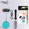 Vendas Diretas de Fábrica Aohhu Fishing Group Acessórios Competitivos para Pesca de Feijão Espacial Conjunto Chumbo Rápido Argola de Oito Caracteres Feijões de Posicionamento Atacado